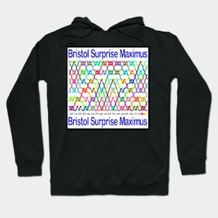 Bristol Surprise Maximus Bellringing Method Hoodie